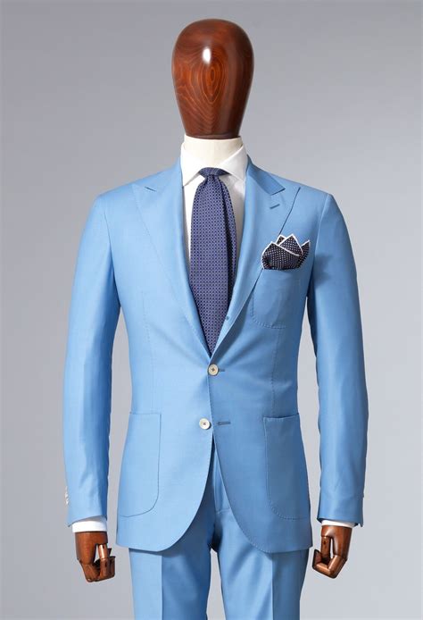 light blue suit combinations
